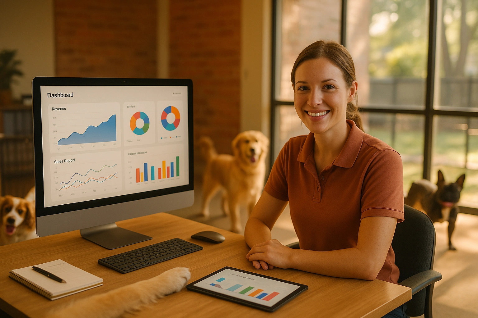 Pet Care Business Software UK — Dog Daycare Sales Dashboard